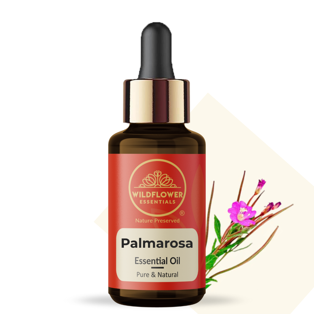 Palmarosa Essential Oil Wildflower Essentials