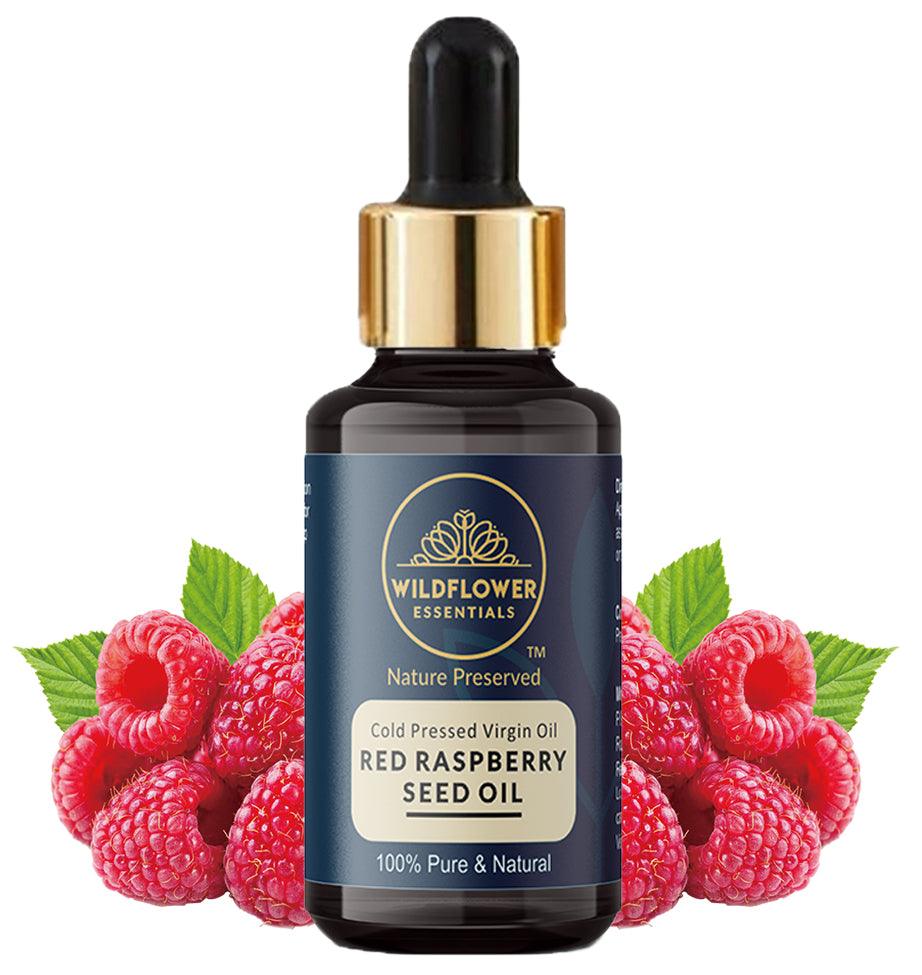 Red Raspberry Seed Oil Cold Pressed for skin hair face body