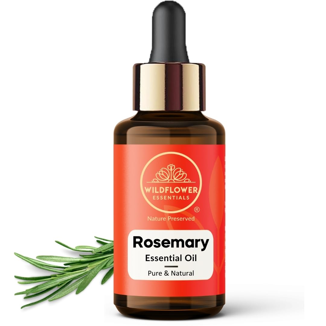 Rosemary Essential Oil Wildflower Essentials