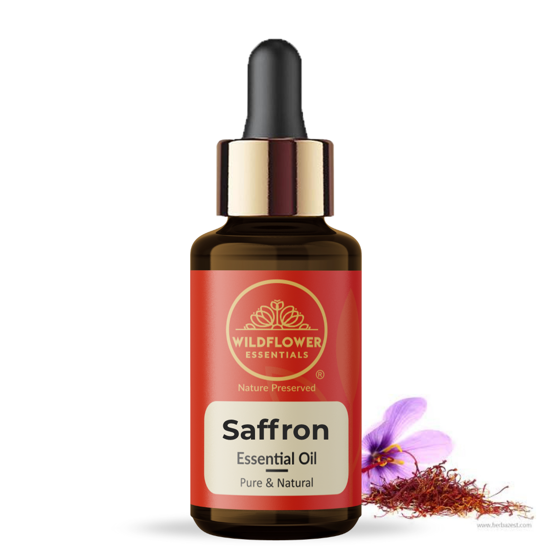 Saffron Essential Oil Wildflower Essentials
