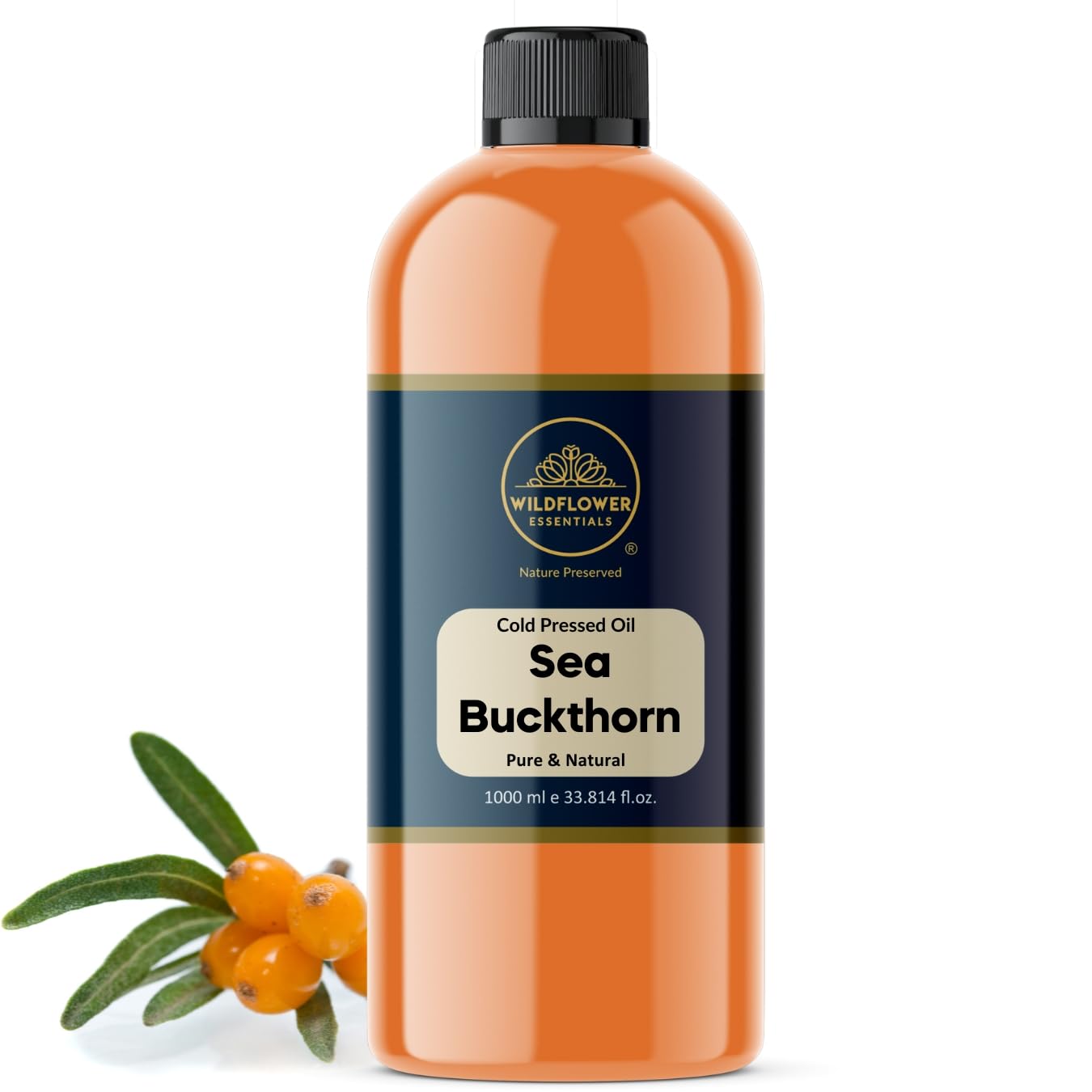 Sea Buckthorn Oil- Cold Pressed Wildflower Essentials