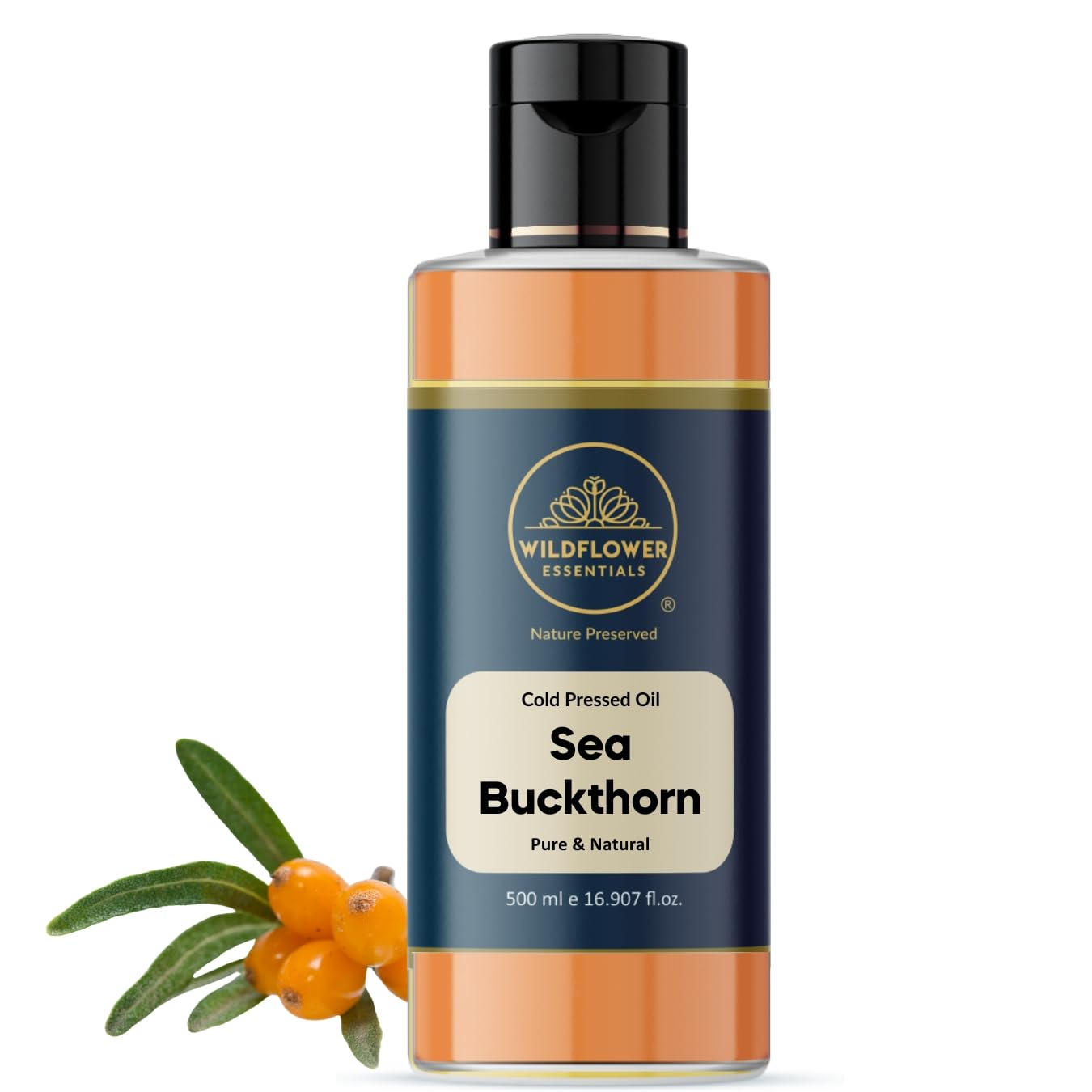Sea Buckthorn Oil- Cold Pressed Wildflower Essentials