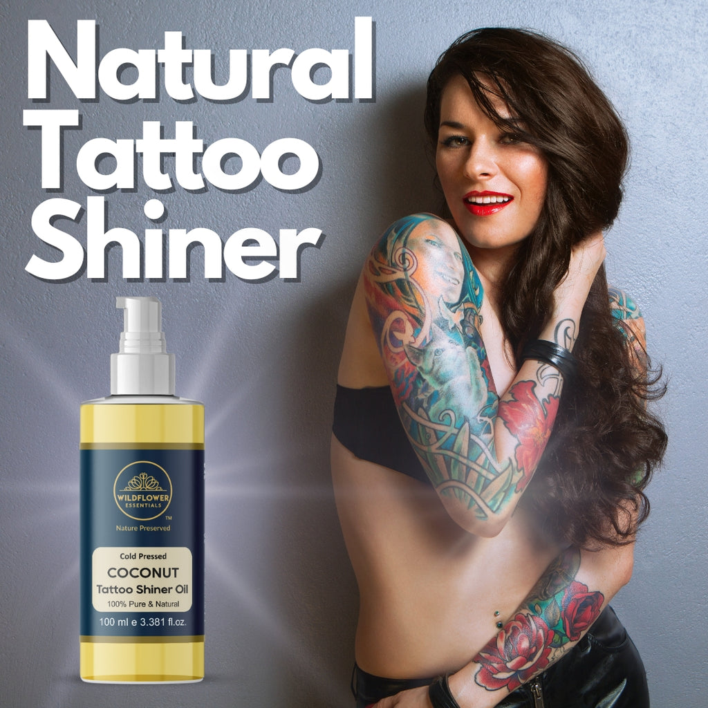 Virgin Coconut Tattoo Shiner Oil | 100 ml