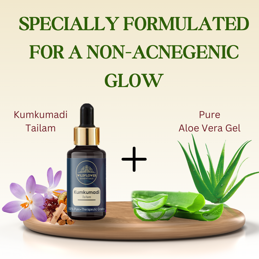 Kumkumadi Gel-Skin Brightening and Whitening Night Treatment| 50g