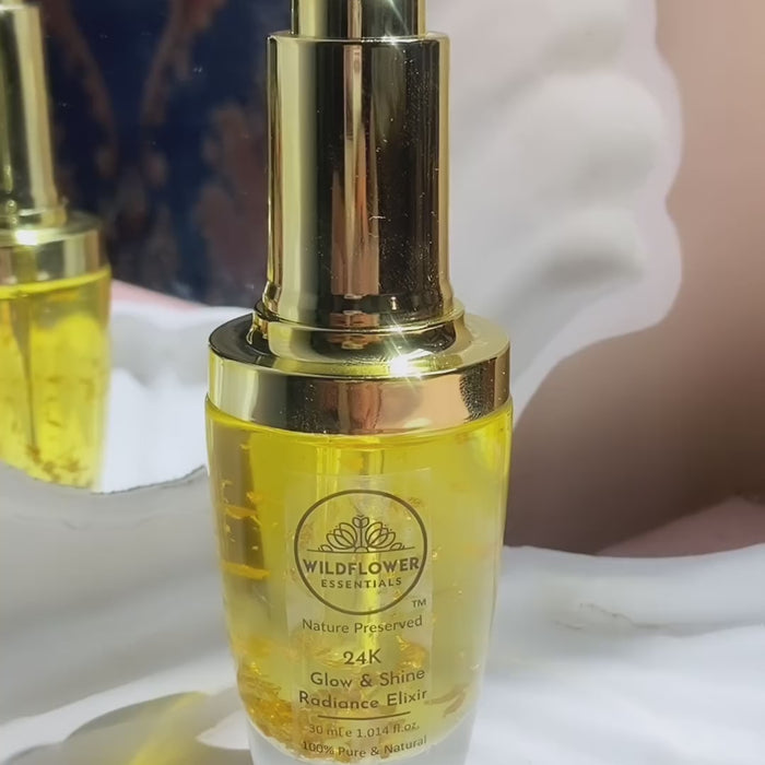 24k gold elixir face serum