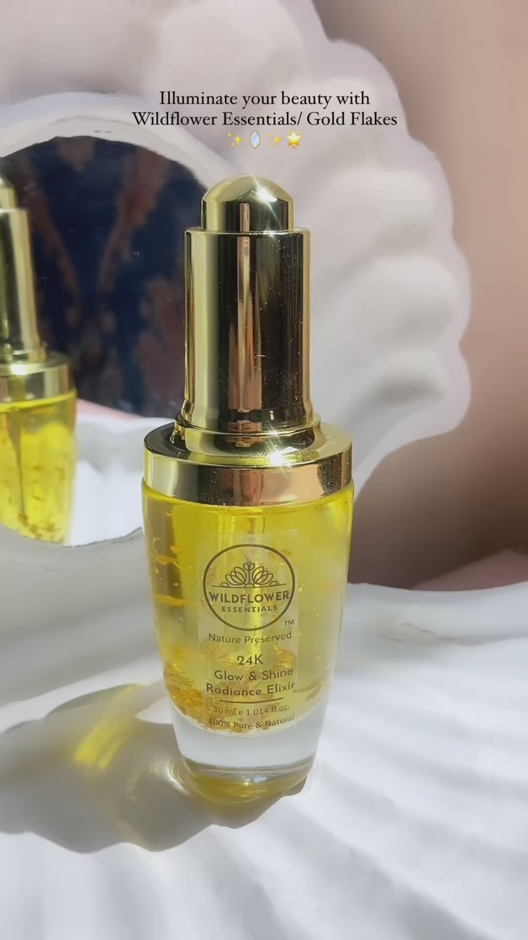 24k gold elixir face serum