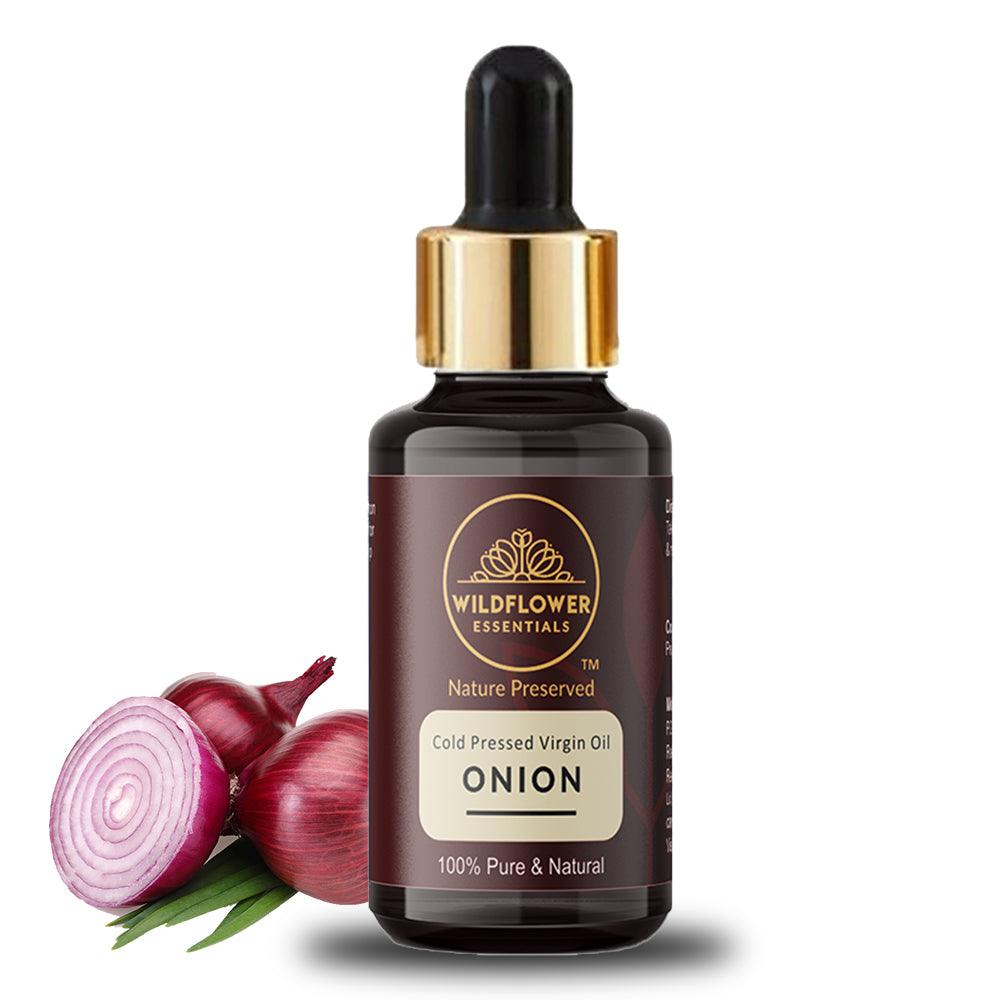 Cold Pressed Onion Oil for Hair Growth \u0026 Fall Control $\mid